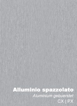 Alluminio Spazzolato